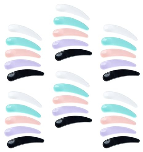 UKCOCO 150 Pcs Cuillères à Crème pour Visage en Pp Pratiques pour Soins et Voyages