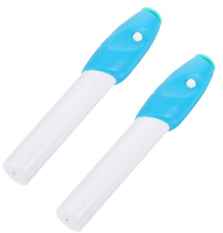 Hemobllo 2 Pièces Stylo à Quilling Électrique Léger en Abs et Acier Inoxydable, Outil de Bricolage pour Fabrication de Papier, pour DIY
