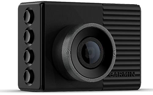 Garmin Dash Cam 46 GPS-Enabled with 2-inch Display, Voice Command, Wide 140-degree Field of View and Recording in 1080p HD Video