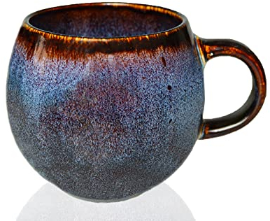 ZPPLD Coffee Mug,500ML Ceramics Coffee Cup,Stoneware Mugs,Stoneware Coffee,Large Tea Cups Mugs,Porcelain Coffee Mug,Cappuccino Cups Dishwasher Microwave Safe,for Office and Home