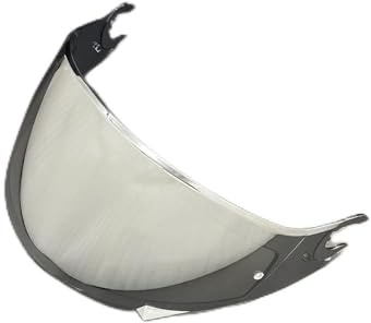 KWTN Motorrad Helmvisier, D Skwal Helmschildvisier for Shark Skwal/Spartan/D-Skwal 2, hochfestes Viseira Capacete-Motorradhelmzubehör (nur for den täglichen Gebrauch in Schwarz)(Silver-day Use Only)