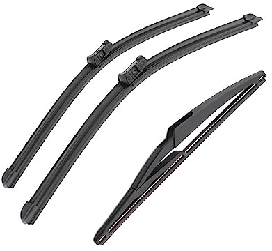 Escobilla limpiaparabrisas para Lancia Delta MK3 2008-2014, 24+18+11, Delantera y Trasera, Accesorios para cortadora de Parabrisas (2013-2014)
