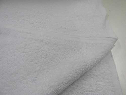 Metraje 0,50 MTS Tejido Rizo Toalla Blanco, con Ancho 1,50 MTS. 410 Gr 100% Algodón