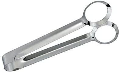 ARFUKA Pinze per uova multiuso piccole pinze per insalata Pinze da cucina in acciaio inossidabile Mini pinza per servire pinze per antipasto pinze per alimenti 17,28 pollici argento