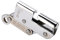 KIMISS Rock Climbing Self Locking Anti Fall Rope Grab Alloy Steel Strong Bearing Arrest Safety Rope Grab Capacity for Tree Arborist Expedition Locking High Load
