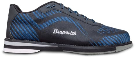 Brunswick Command Mens Bowling Shoes (Black/Blue Right Hand ONLY, US Footwear Size System, Adult, Men, Numeric, Medium, 11)