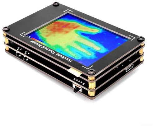 Yuanpgky MLX90640 Caméra d'imagerie thermique avec écran de 3,4 pour réparations électroniques