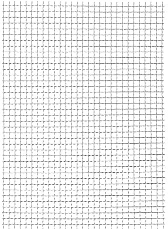 sourcing map 2Pcs 5 Mesh 8 x 6 Woven Wire Mesh, 304 Stainless Steel Air Vent Filter Screen, Window Screen Crimped Weave Mesh for DIY Projects Vents Cover Filtration Animals Fence