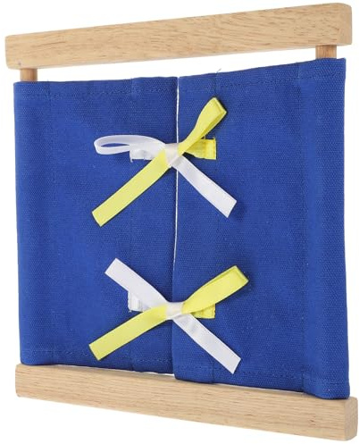Beaupretty Planche Activités Sensorielle pour Apprentissage de Habillage Éducatif Montessori pour Tout-Petits Jeu Attache Bouton et Boucle Développement Motricité Fine et Autonomie Cadeau
