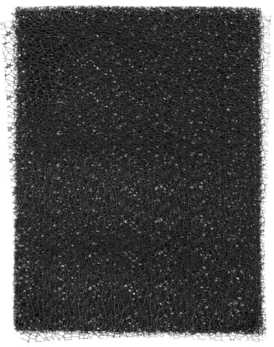 Housoutil Papier Filet Facile à Assortir Emballer 10 Feuilles pour Emballage de Fleurs, Maille D'emballage pour Bouquets, Mesh Gauze Noir pour Vêtements et Cuir, Projets Créatifs