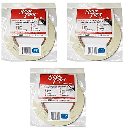 Scor-Tape 1/4 x 27 Yards (3-Pack)