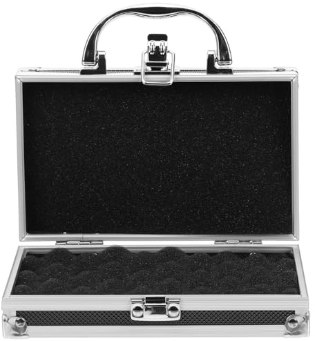 Angoily Portable Toolbox Organizer 7.08X4.33X2.16In Small Tool Storage Box with Reinforced Handle Multi-Function Tool Storage for Home Workshop and Office