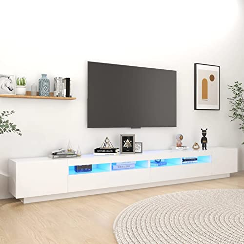 SECOLI Lowboard tv med LED-TV-skåp, LED, 300 cm