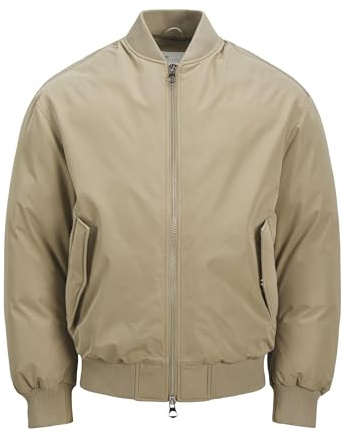 JACK & JONES Jcokinetic Soft Utility Bomber Blouson, Beige foncé, XL Hommes