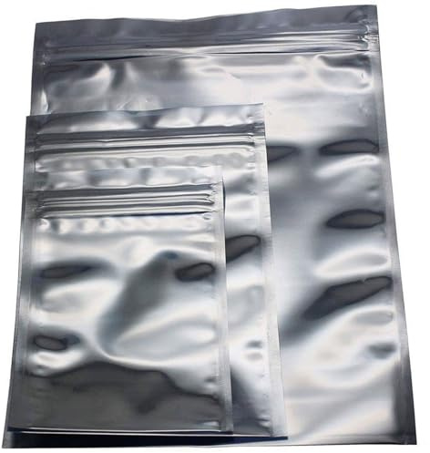 MZMing 60 Pack Antiestático Bolsa Talla Mixta (8 x 13 cm, 10 x 16 cm, 15 x 20 cm) ESD Antiestático Fuerte Práctica Cierre Cierre Agarre Translucencia Reutilizable SSD HDD Dispositivo Electrónico