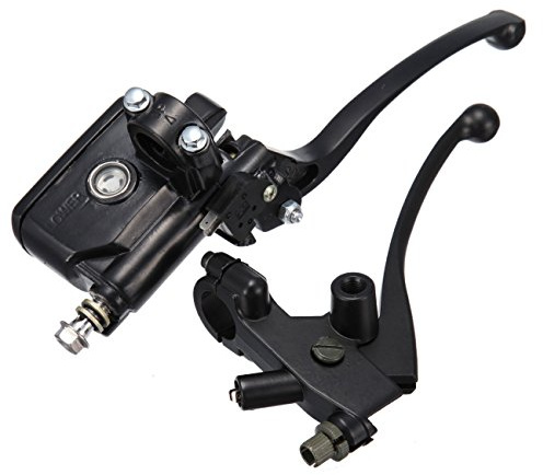 Samger Universal 7/8 22mm Motorcycle Handlebar Brake Master Cylinder Clutch Lever Left & Right Set