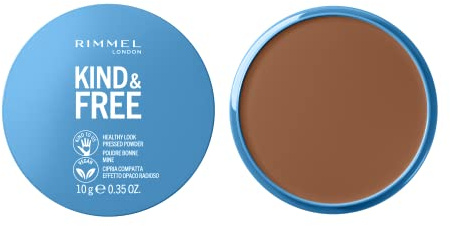 Rimmel Kind + Free Natural Finish Pressed Powder, Deep 050