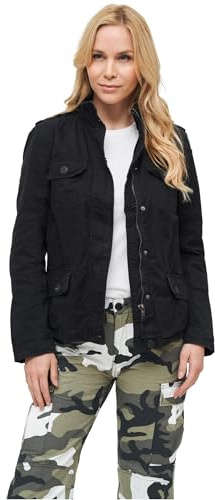 Brandit Women Britannia Jacket, Color: black, Size: 3XL