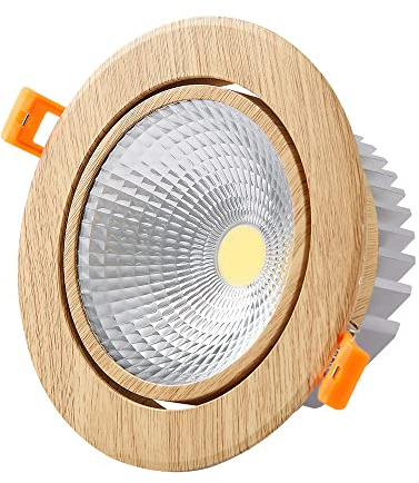 Siet Projecteur LED encastré luminaire Rond monté au Plafond, Lampe d'appoint encastrée au Plafond, éclairage d'image de la galerie et Mini projecteurs directionnels