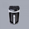 KARACA Hatır Hüps Turkish Coffee Maker & Milk Steamer, 5-Cup Capacity Turkish Coffee Pot, 535W, Silver, Auto Shut-off, Overflow Protection