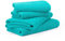 Möve for frottana Handtuchset Pearl 4-TLG Handtücher - 2X 50x100 cm + 2X 67x140 cm, 100% Baumwolle, Ocean