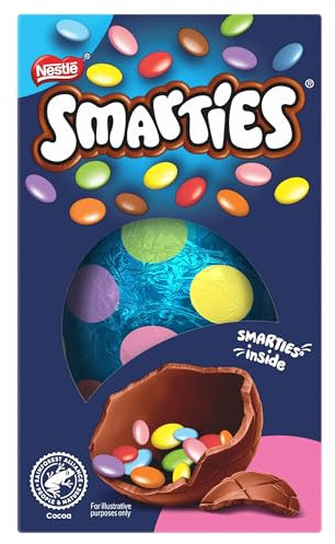 Smarties Milk Chocolate Small Easter Egg, 100g
