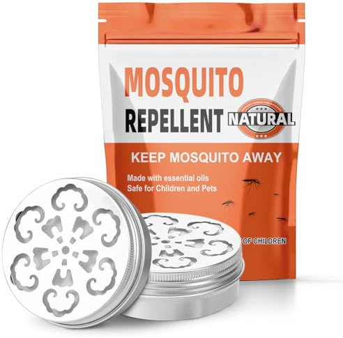 Antimosquitos, Repelente de Mosquitos, Antimosquitos para Exteriores e Interiores, Eficaz Durante 60 Días, Mejor que el Repelente de Mosquitos Ultrasonic, 2P