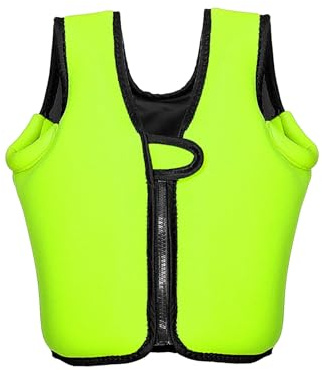 Generisch Bikini pour enfant 98 - Gilet de sauvetage UPF 50+ - Pour piscine, plage, extérieur - Pour 1 à 3 ans - 146 à 152, vert, 5-6 ans