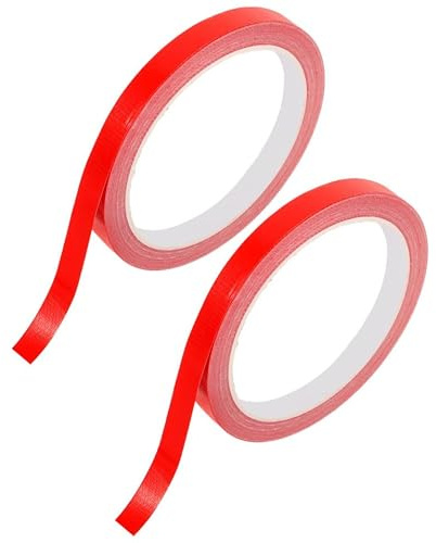 TIDTALEO Table Tennis Edge Tape Red Protective Racket Adhesive Strip Paddle Buffer Shockproof Cover for Paddle Lifespan Extension