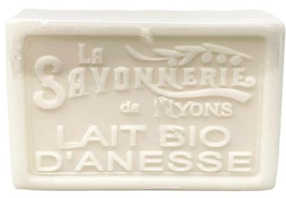 La Savonnerie de Nyons Bio-Seife Eselmilch, rechteckig, 100 g, Mehrfarbig, Einheitsgröße