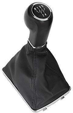 Schaltknauf + Schaltmanschette Schwarz 5-Gang Für Astra H ab 2004-2010