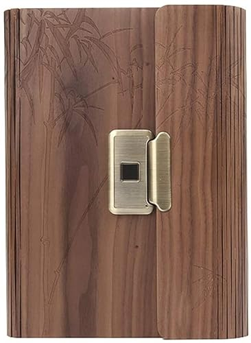Taccuino Quaderno Diario Multifunzione Giornale con Blocco delle Impronte digitali Creative Smart Fingerprint Lock Password Blocco Note Notebook Notebook Regalo di Fascia Alta Diario Blocchi Appunti