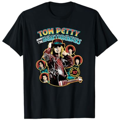 Tom Petty and the Heartbreakers Rock N Roll Caravan Top Hat T-Shirt