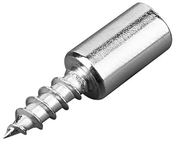 20 pezzi supporti per scaffali, supporti per scaffali, scaffali per scaffali, supporti per scaffali con viti autofilettanti per armadi, librerie, armadi e mobili