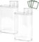 Caja de Almacenamiento de Polvo de Detergente Hermético Dosificador Detergente Lavadora Dispensador Detergente con Taza Medidora y Pegatinas para Lavandería (2 Piezas)