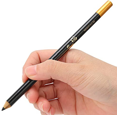 Bartstift, Premium-Barberstift, Bartformer mit Integriertem Anspitzer, Kanten-Haaransatz-Rasierer-Spurenstifte, Bartführung für Bart und Haaransatz, Professionelles Formwerkzeug