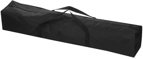 PATIKIL 43 Inch Camp Chair Replacement Bag - Nylon Folding Carrying Storage Bag for Beach With Large Zipper Shoulder Strap for Camping Travel, Black