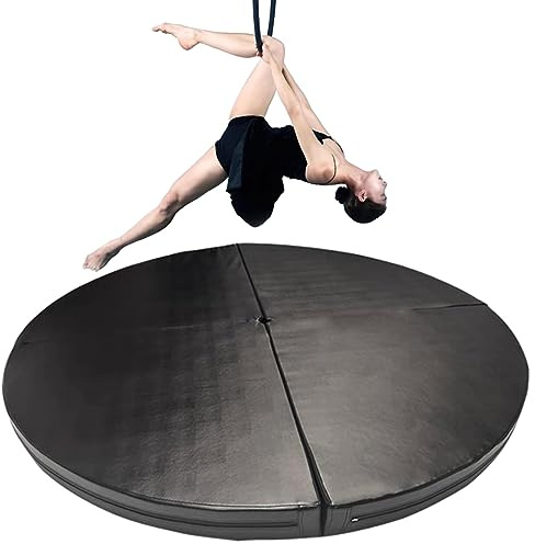 Tapis De Pole Dance Pliable,Pole Dance Mat,Tapis De Protection Coussin Danse SéCurité Pliable,pour Fitness, Gymnastique, Exercices Yoga-001||160×10cm