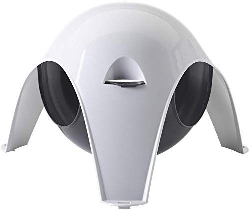 Savic Sputnik Kleintierhaus für Ratten, Hamster, Mäuse, Vögel und andere Haustiere (XL, Grau/Schwarz)