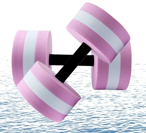 Mancillas acuáticas, pesas de agua de agua,Pesas pesas de piscina para ejercicio acuático | 2x Equipo de ejercicio de piscina de espuma, entrenamiento de piscina para el gimnasio en casa al aire libre
