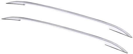 Car Roof Rack Rails Luggage Carrier Bars Exterior Accessories 2pcs Compatible for Porsche Cayenne 2011-2017(Silver)