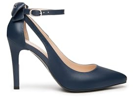 Nero Giardini E411072DE Décolleté Donna in Pelle - Blu 39 EU