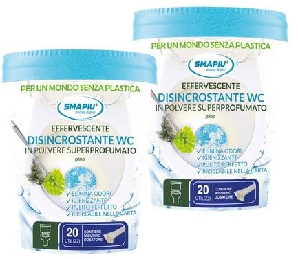 SMAPIU' DISINCROSTANTE WC BARATTOLO 400 G (2)