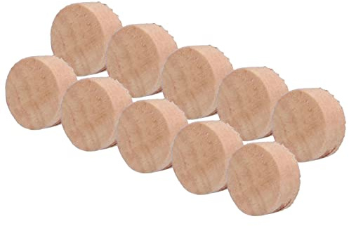 Premium Cork Trombone Water Key med 10st Spettventilplatta, Standardstorlek för Enkel Ersättning, Träfärg, Liten och Lätt, Designad för Trombon, Lämplig för Många