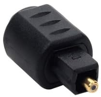 Adattatore femmina da 3,5 mm a maschio per adattatore ottico per suono chiaro toslink a adattatore audio chiaro ampiamente compatibile