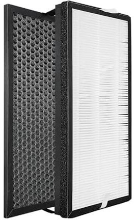 Ersatzfilter-Set, Kompatibel Mit Rowenta, 4010 PU4015 PU4020 PU4025 Pure Luftreiniger, Teilenummer XD6074U0 XD6075