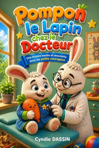 Pompon le Lapin chez le docteur: Une histoire tendre et rassurante pour les petits courageux