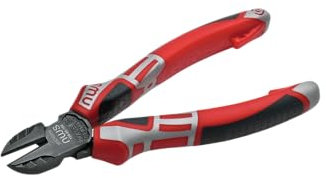 NWS Seitenschneider Nr. 134-69-160-SB silber/rot, 160 mm