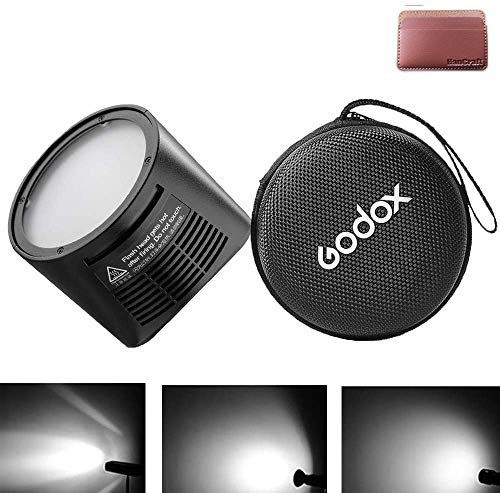 Godox H200R, AD200 Round Head Flash Extension, 200W Strong Power, Natural Light Effects, Lightweight and Portable Spiral Flash for Godox AD200,AD200Pro Pocket Flash Strobe