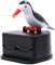 Jucaifu Little Bird Zahnstocherspender Creative Push Type Zahnstocherspender (schwarz)